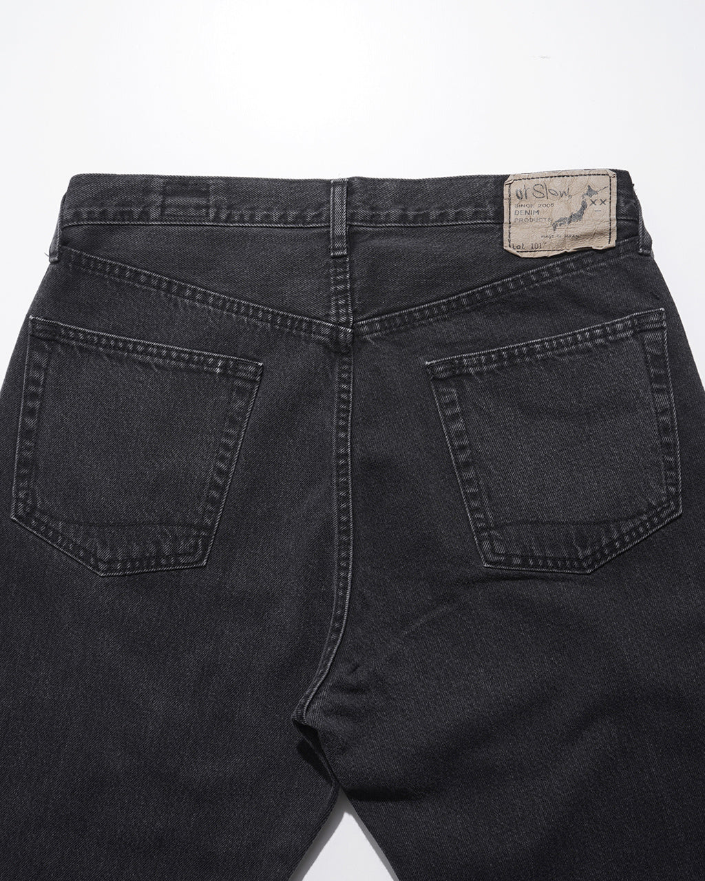 orSlow オアスロウ ブラックデニムパンツ 101 DAD'S FIT DENIM PANTS ダッズフィット ジーンズ  01-1010W-D61S【送料無料】