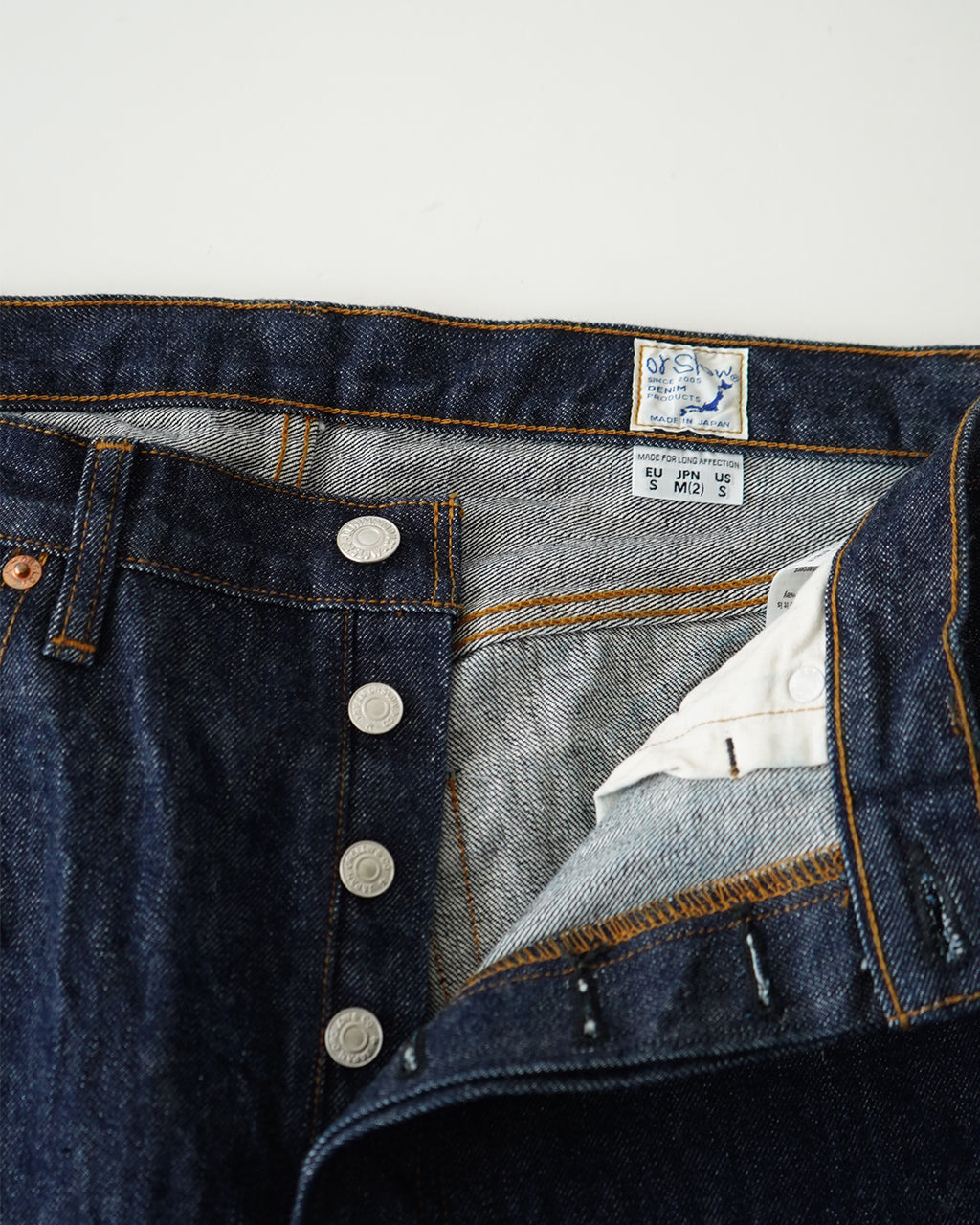 orSlow オアスロウ 1966’s スタンダード デニム パンツ MODEL 66 1966's STANDARD DENIM PANTS ジーンズ ワンウォッシュ 01-1056-81【送料無料】