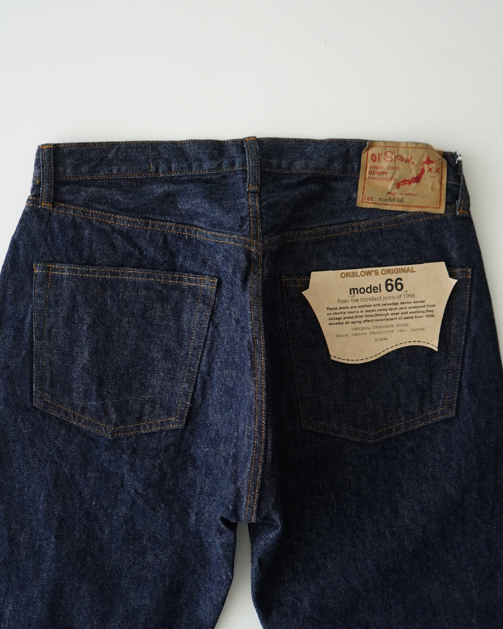 orSlow オアスロウ 1966’s スタンダード デニム パンツ MODEL 66 1966's STANDARD DENIM PANTS ジーンズ ワンウォッシュ 01-1056-81【送料無料】