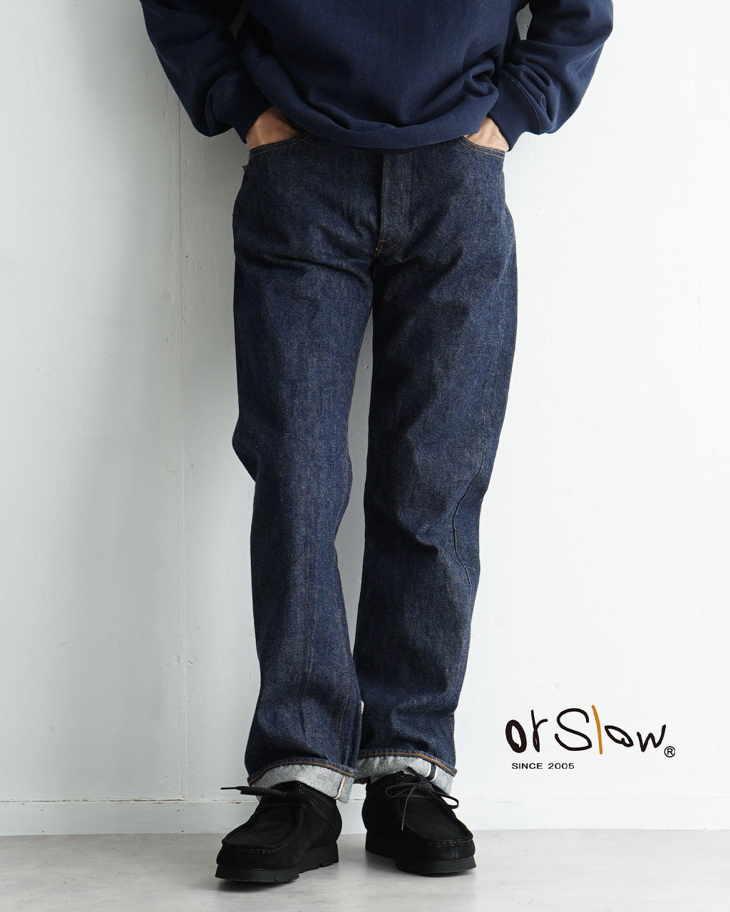 【SALE！20%OFF】orSlow オアスロウ 1966’s スタンダード デニム パンツ MODEL 66 1966's STANDARD DENIM PANTS ジーンズ ワンウォッシュ 01-1056-81【送料無料】