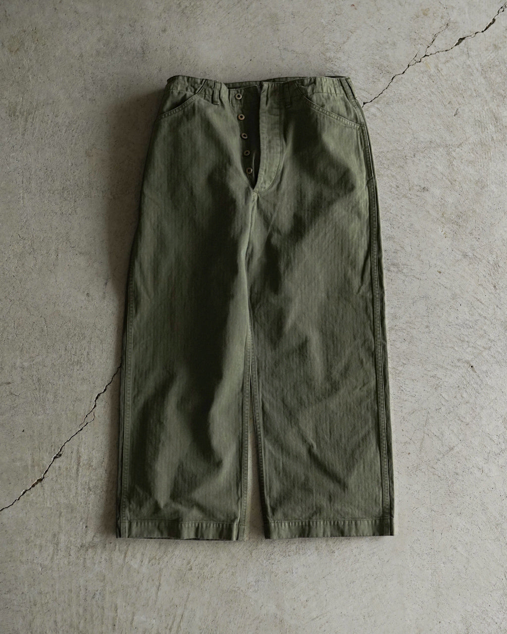 USMC HERRINGBONE WIDE FIT UTILITY TROUSERS 01-5210