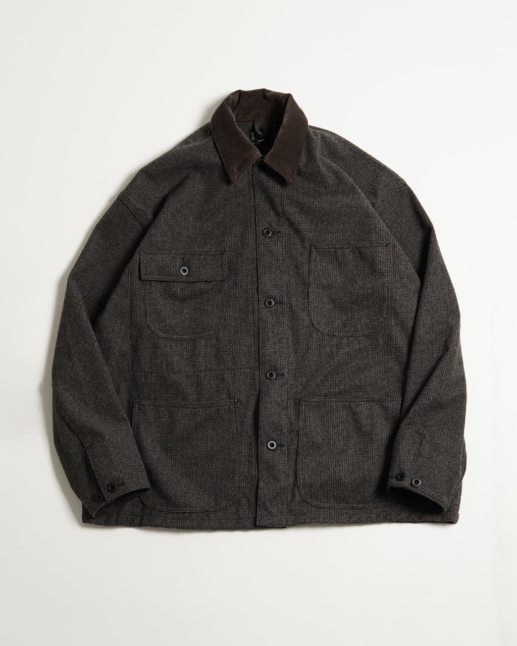 orSlow オアスロウ ブルゾン ハウンドトゥース リラックス フィット カバーオール HOUNDSTOOTH RELAX FIT COVERALL アウター 01-6034-155【送料無料】