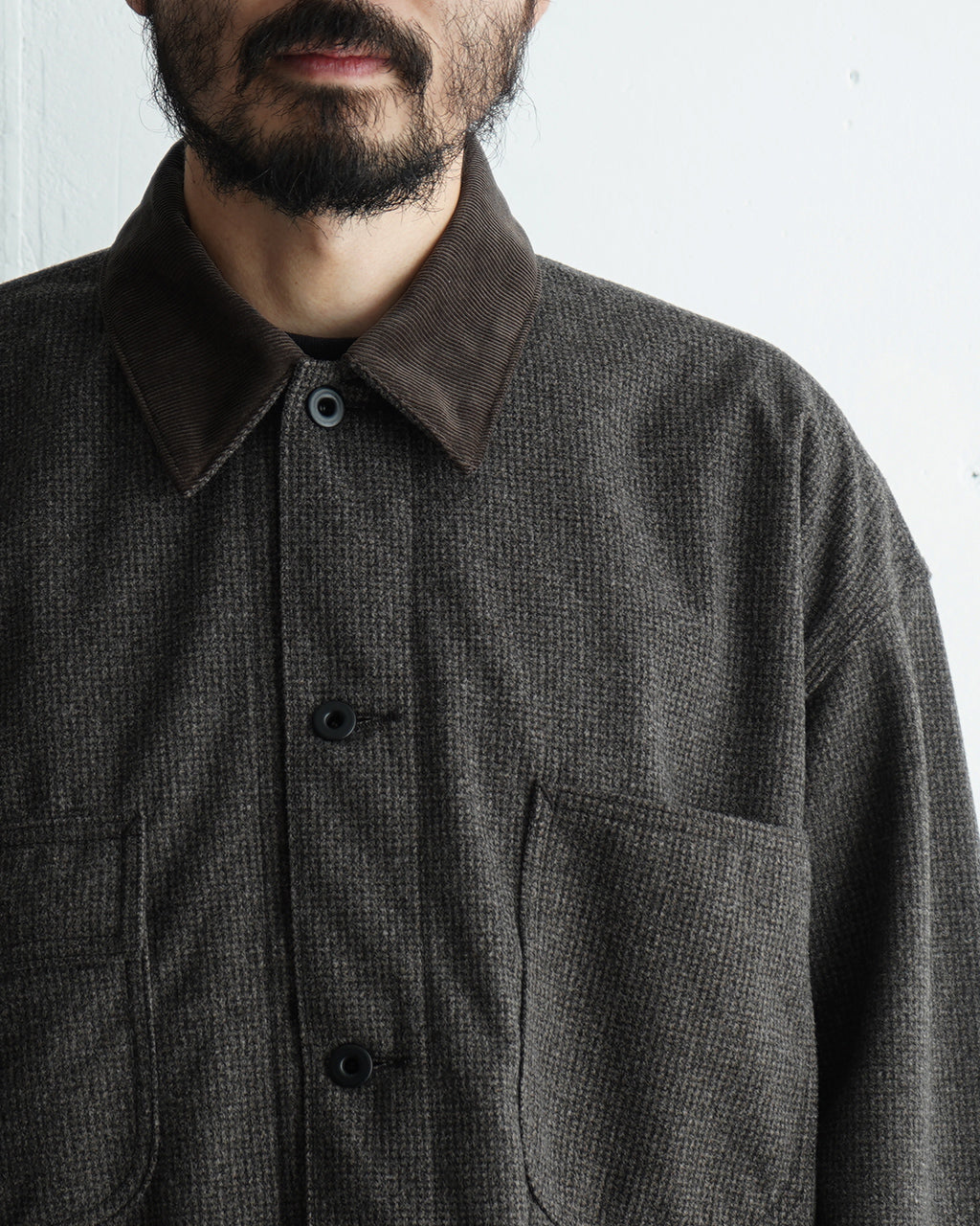 orSlow オアスロウ ブルゾン ハウンドトゥース リラックス フィット カバーオール HOUNDSTOOTH RELAX FIT COVERALL アウター 01-6034-155【送料無料】