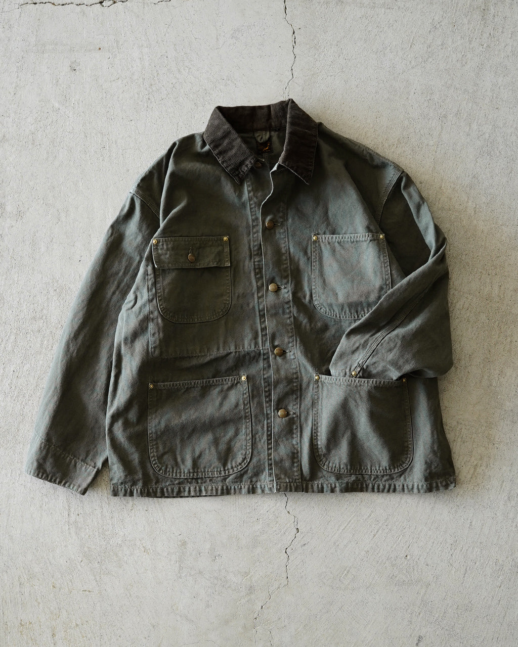 orSlow オアスロウ リラックスフィット オックスフォード カバーオール