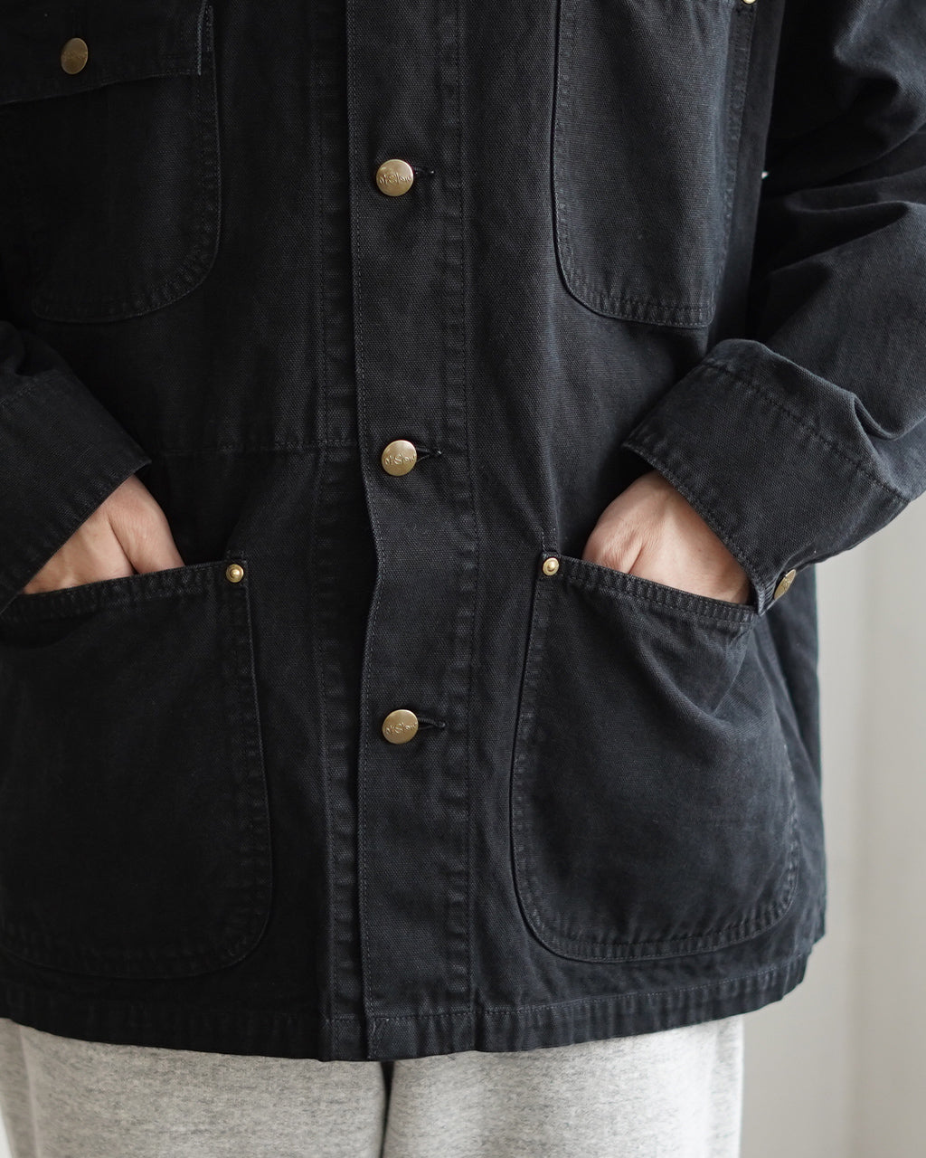 orSlow オアスロウ リラックスフィット オックスフォード カバーオール