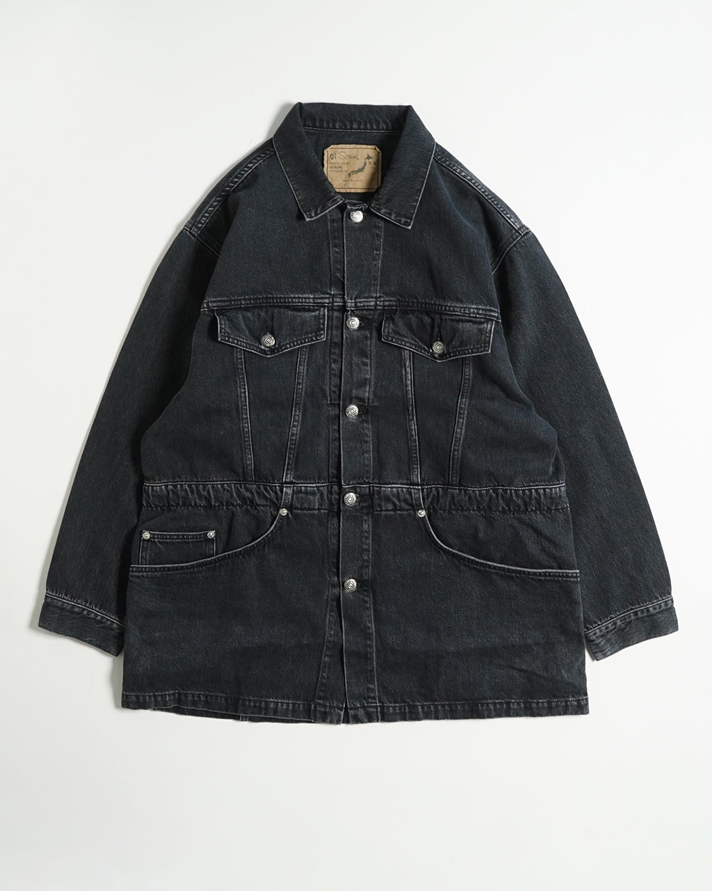 【SALE！50%OFF】orslow オアスロウ デニム ハーフ コート DENIM HALF COAT アウター ジャケット  01-6038-D61S【送料無料】