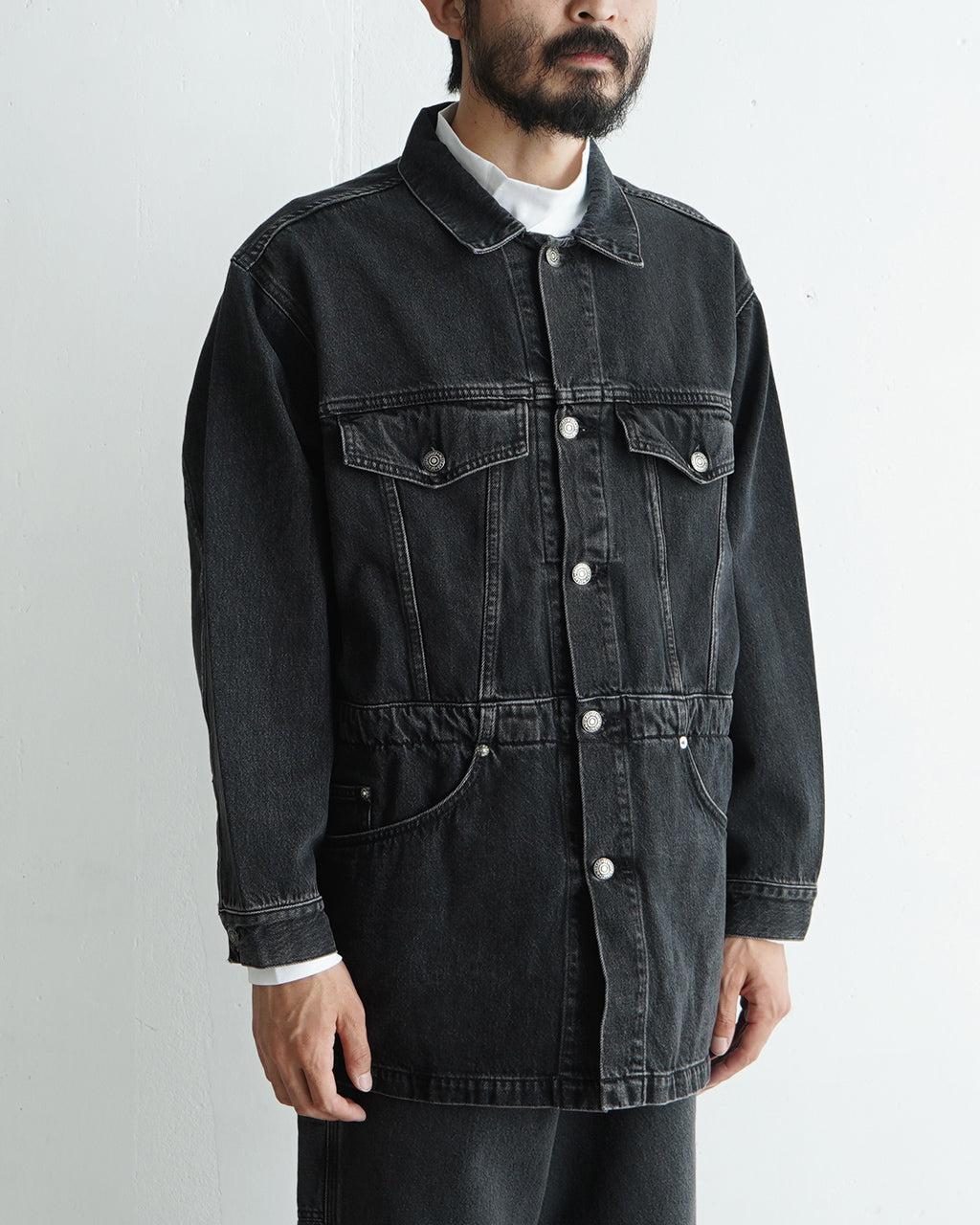 【SALE！50%OFF】orslow オアスロウ デニム ハーフ コート DENIM HALF COAT アウター ジャケット  01-6038-D61S【送料無料】