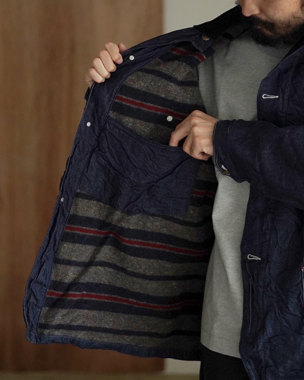 orSlow オアスロウ ウールライナー リラックスフィット デニム