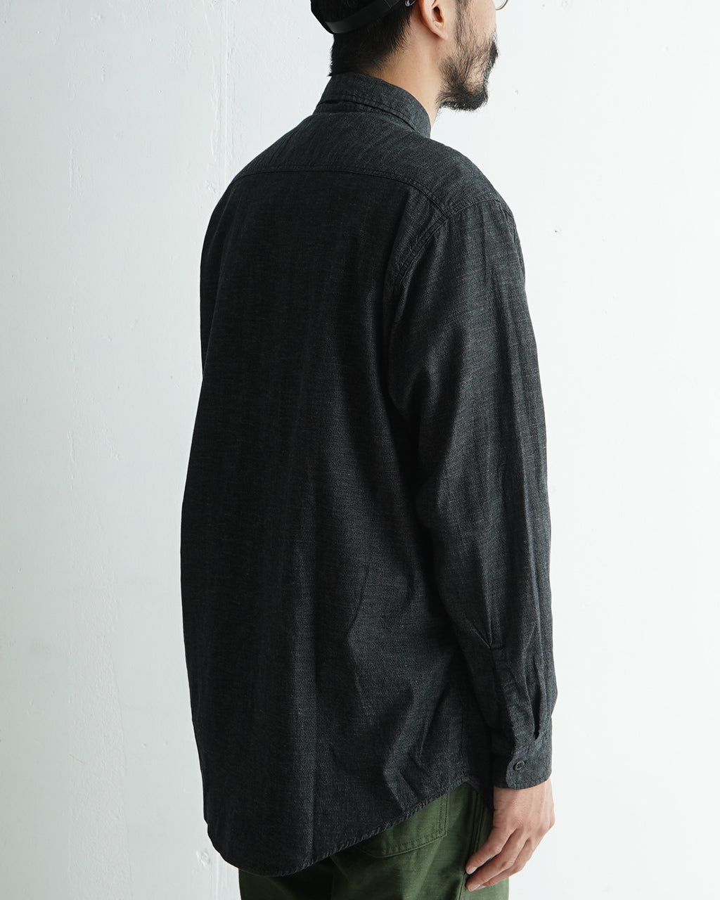 ＼合計3万円以上購入で20%OFFクーポン！／orSlow オアスロウ ブラック シャンブレー ワークシャツ BLACK CHAMBRAY WORK SHIRT 01-8064-61【送料無料】