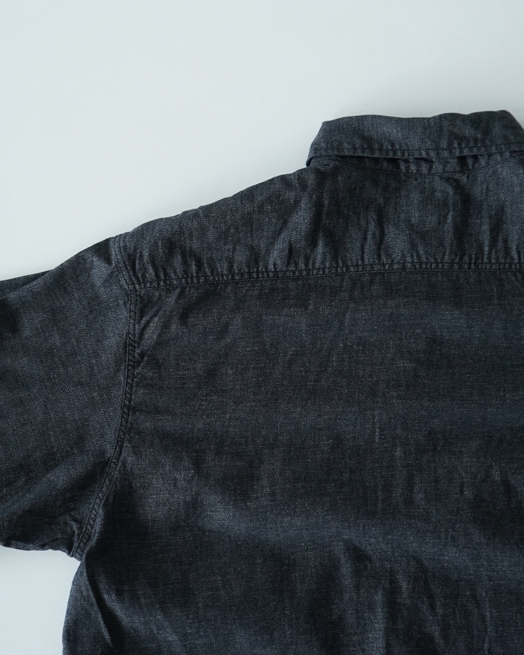 orSlow オアスロウ ブラック シャンブレー ワークシャツ BLACK CHAMBRAY WORK SHIRT 01-8064-61【送料無料】