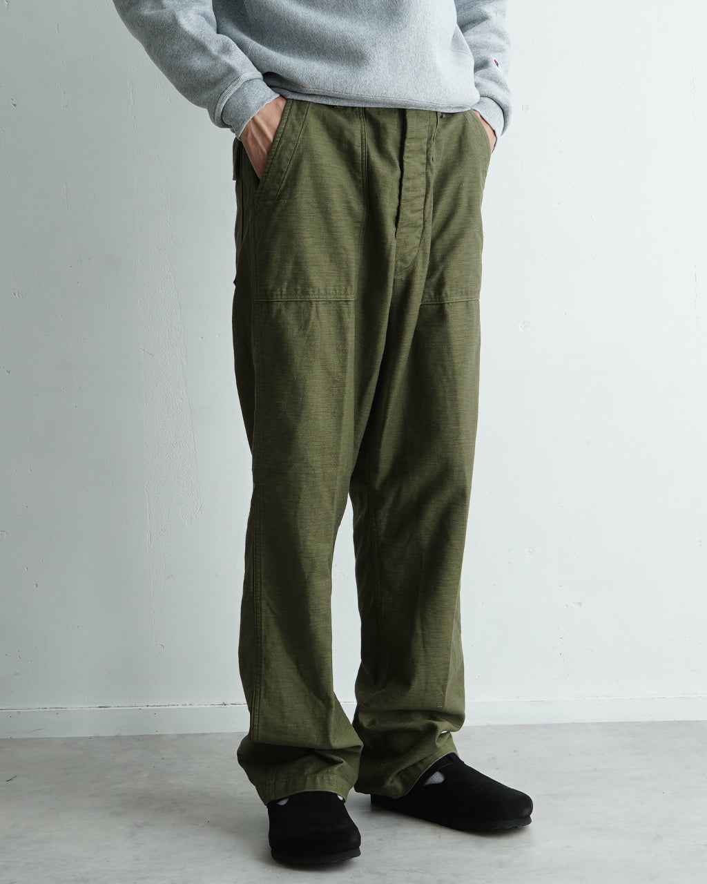 orSlow オアスロウ ベイカーパンツ ファティーグパンツ VINTAGE FIT FATIGUE PANT ヴィンテージフィット ワイド 03-V5002-77【クーポン対象外】【送料無料】