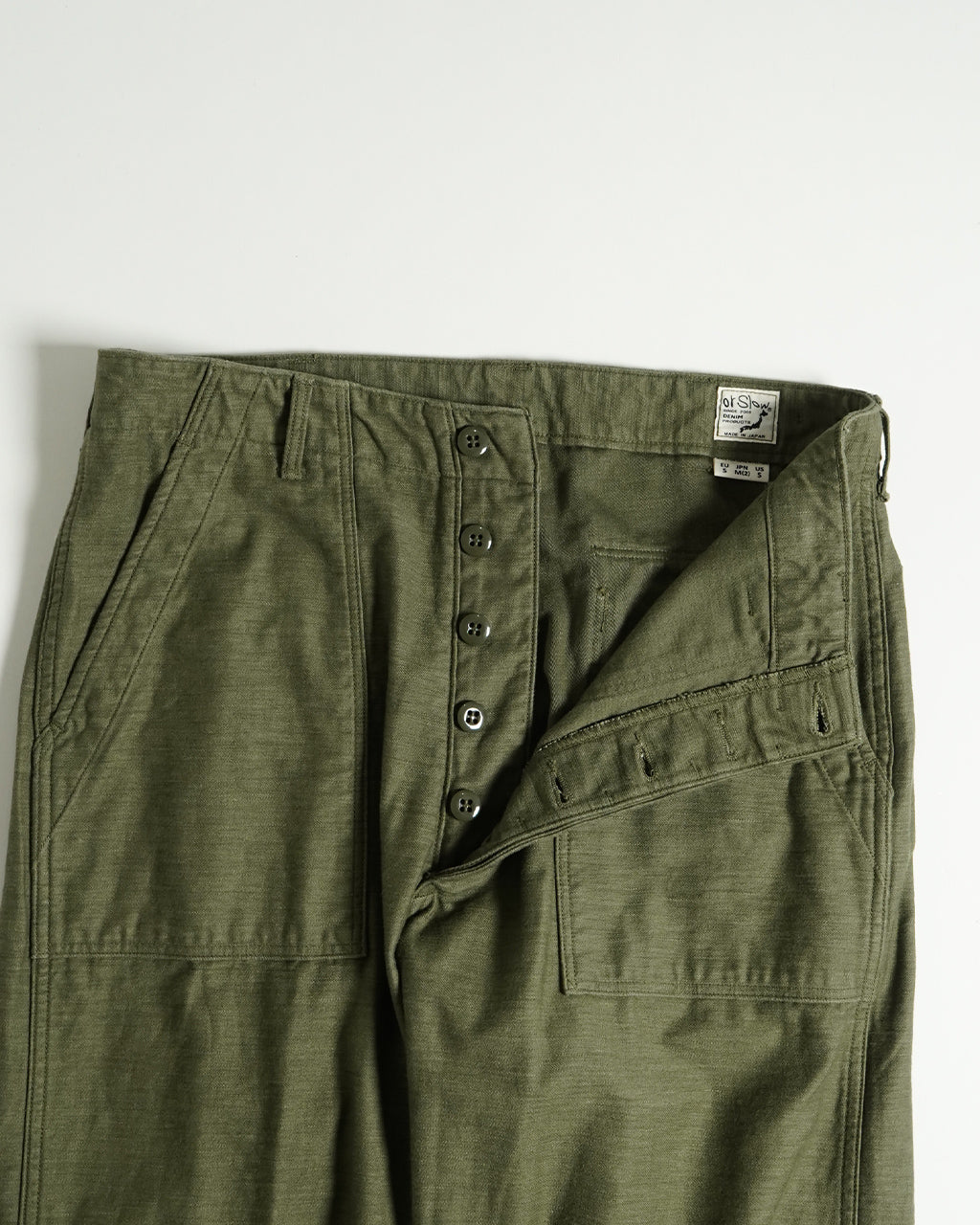 orSlow オアスロウ ベイカーパンツ ファティーグパンツ VINTAGE FIT FATIGUE PANT ヴィンテージフィット ワイド 03-V5002-77【クーポン対象外】【送料無料】