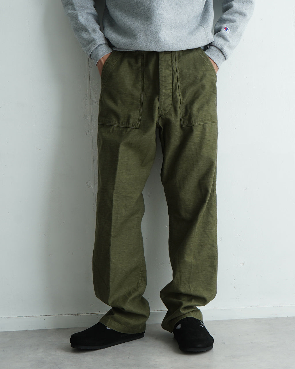 orSlow オアスロウ ベイカーパンツ ファティーグパンツ VINTAGE FIT FATIGUE PANT ヴィンテージフィット ワイド 03-V5002-77【クーポン対象外】【送料無料】