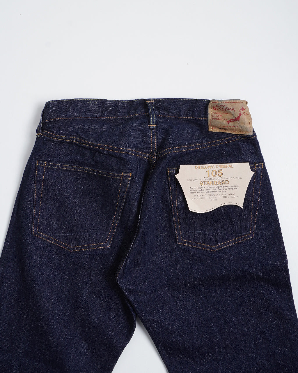 105 13.5oz Selvedge Denim - Standard Fit – Blue Owl Workshop