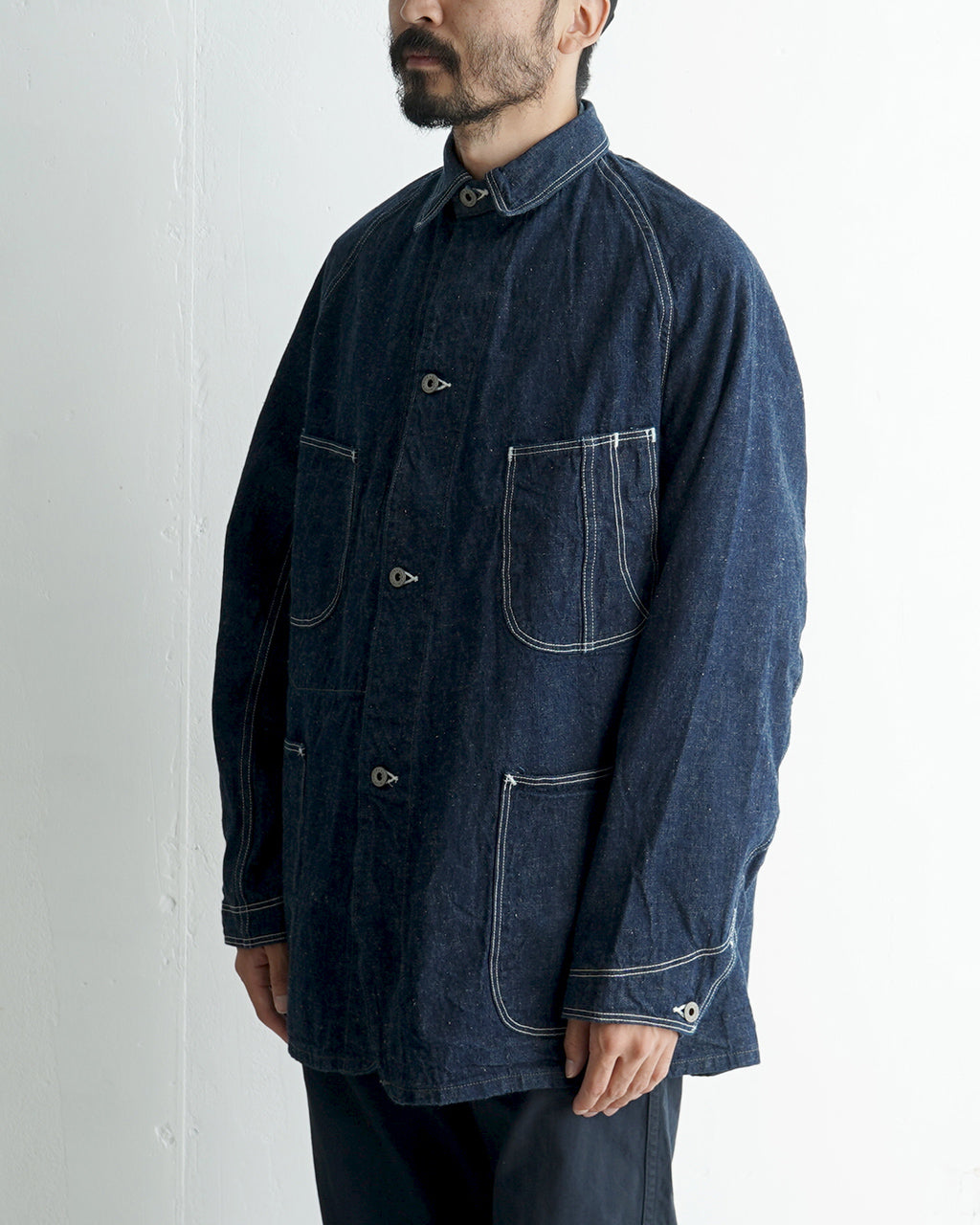 【SALE！30%OFF】orSlow オアスロウ 40's WWII デニムカバーオール ルーズフィット 40'S WWII DENIM COVERALL (LOOSE FIT)  01-6141-81【送料無料】