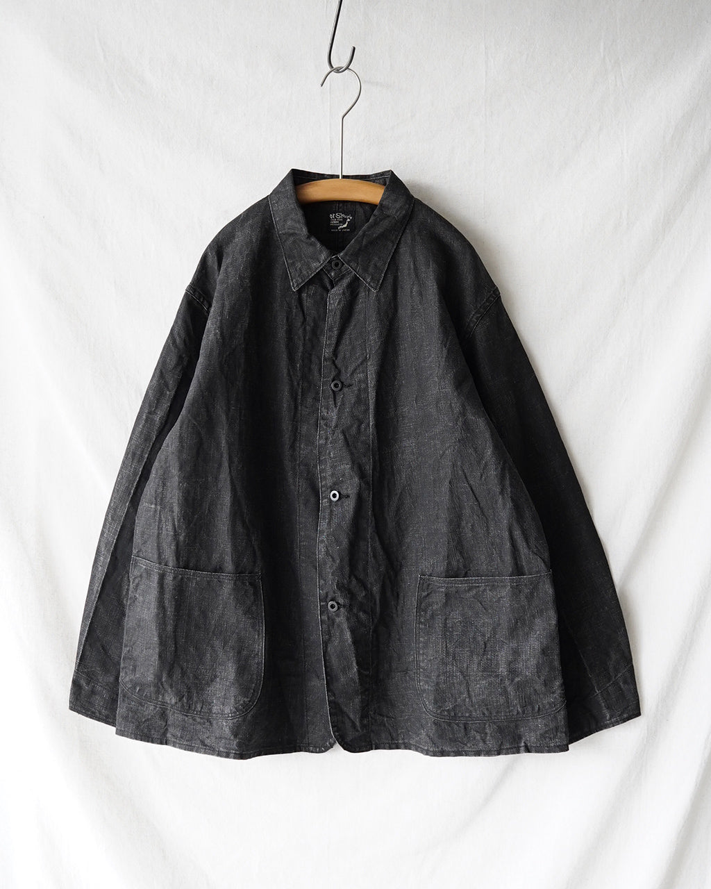 WWII 40'S SUMI COATED LINEN COVERALL 01-6250