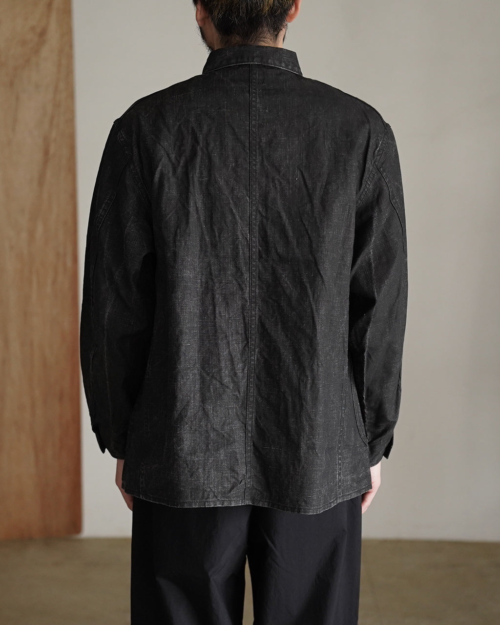 WWII 40'S SUMI COATED LINEN COVERALL 01-6250