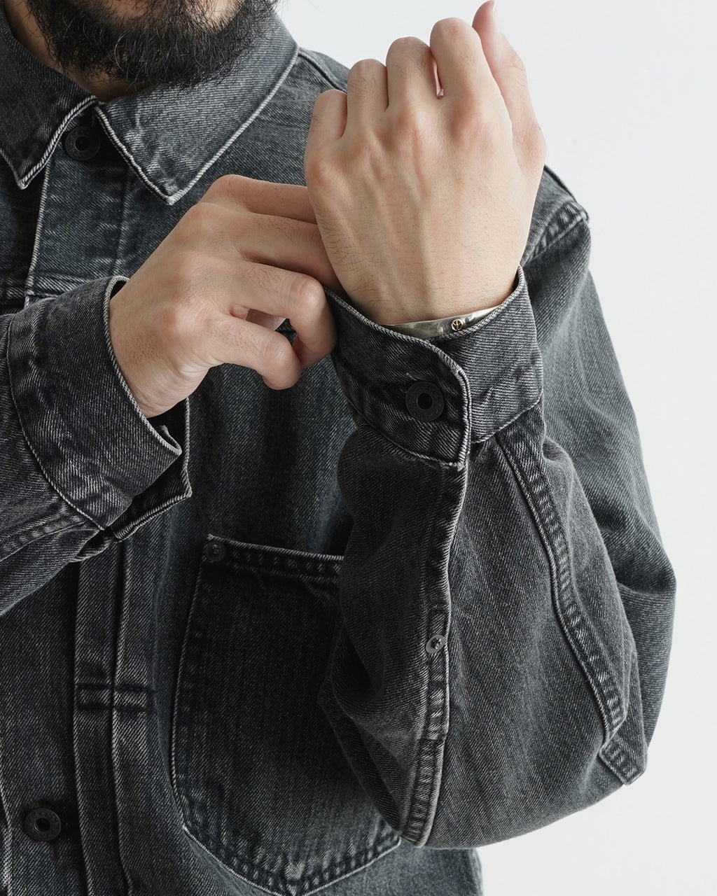 orslow オアスロウ ブラックデニムジャケット WWII TYPE1 BLACK DENIM JACKET セルビッジデニム 03-6016-D61S【送料無料】