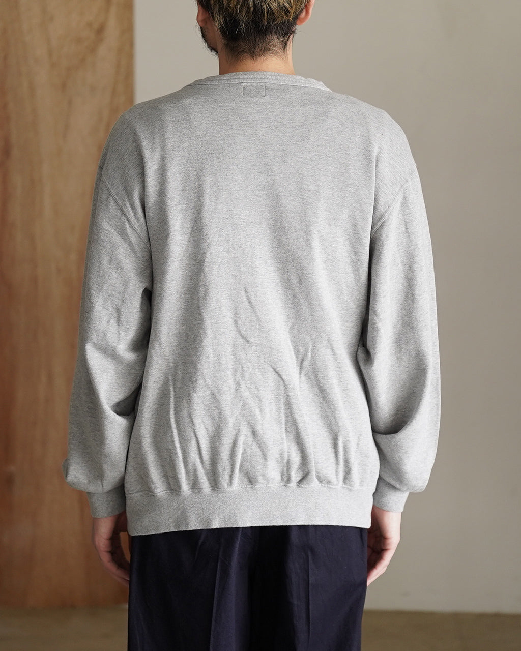 LIGHT WEIGHT FRENCH TERRY SWEAT SHIRT CARDIGAN 01-0043
