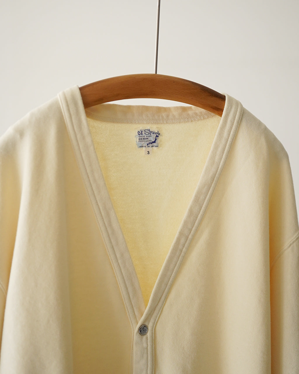 orSlow オアスロウ LIGHT WEIGHT FRENCH TERRY SWEAT SHIRT CARDIGAN