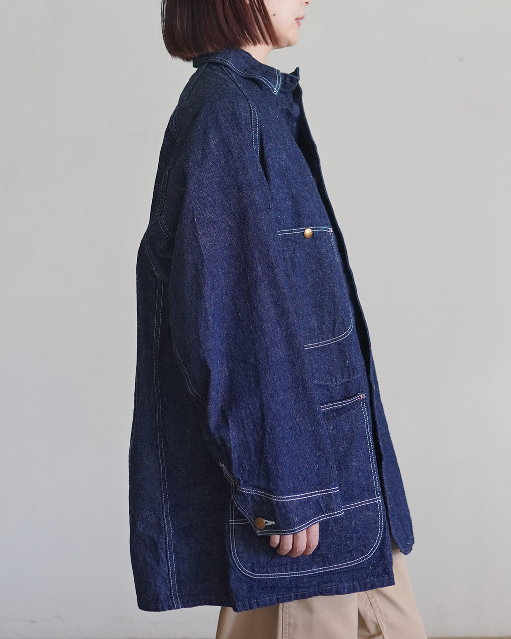 orSlow（オアスロウ） orslow LOOSE FIT DENIM COVERALL ONE WASH オアスロウ レディース