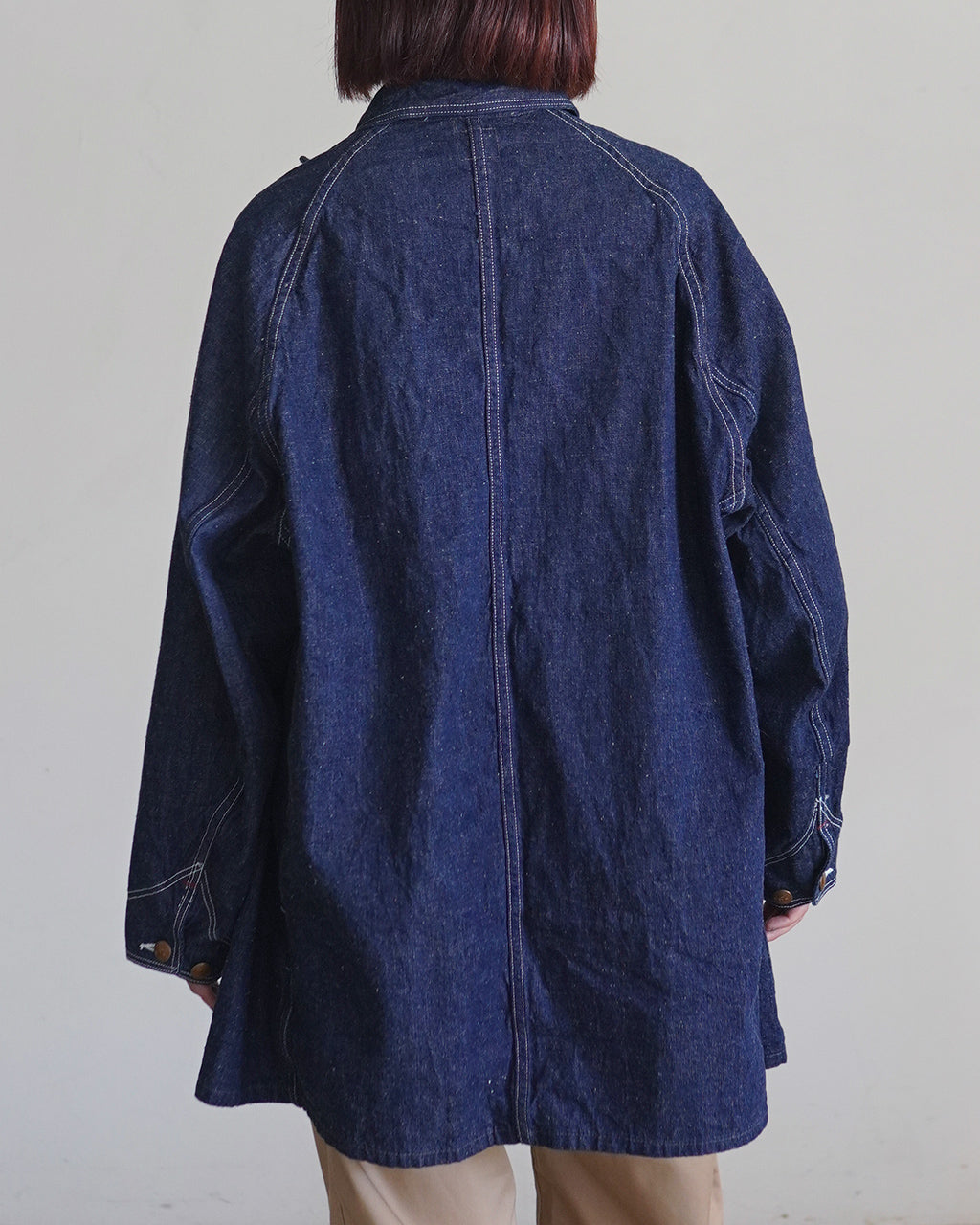 LOOSE FIT DENIM COVERALL ONE WASH 00-6141