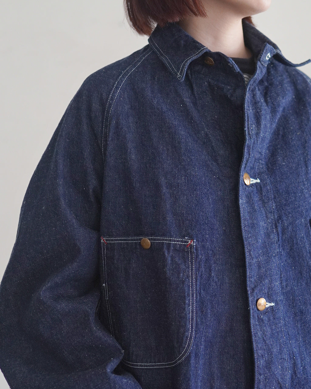 LOOSE FIT DENIM COVERALL ONE WASH 00-6141