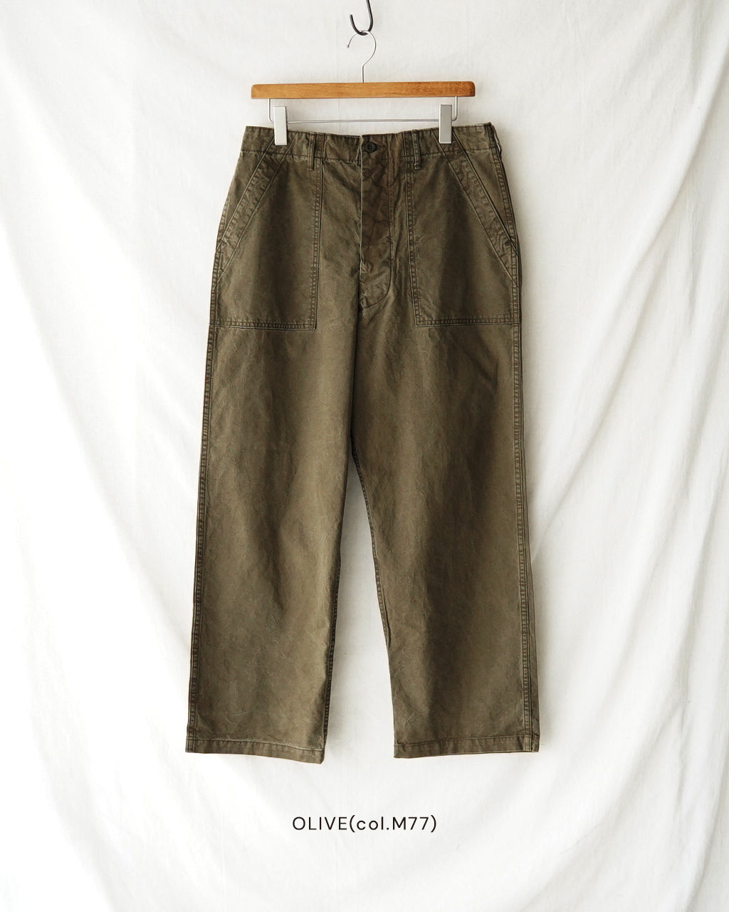 orSlow SUMMER FATIGUE PANTS 01-5103 ベイカーパンツ｜Crouka(クローカ)