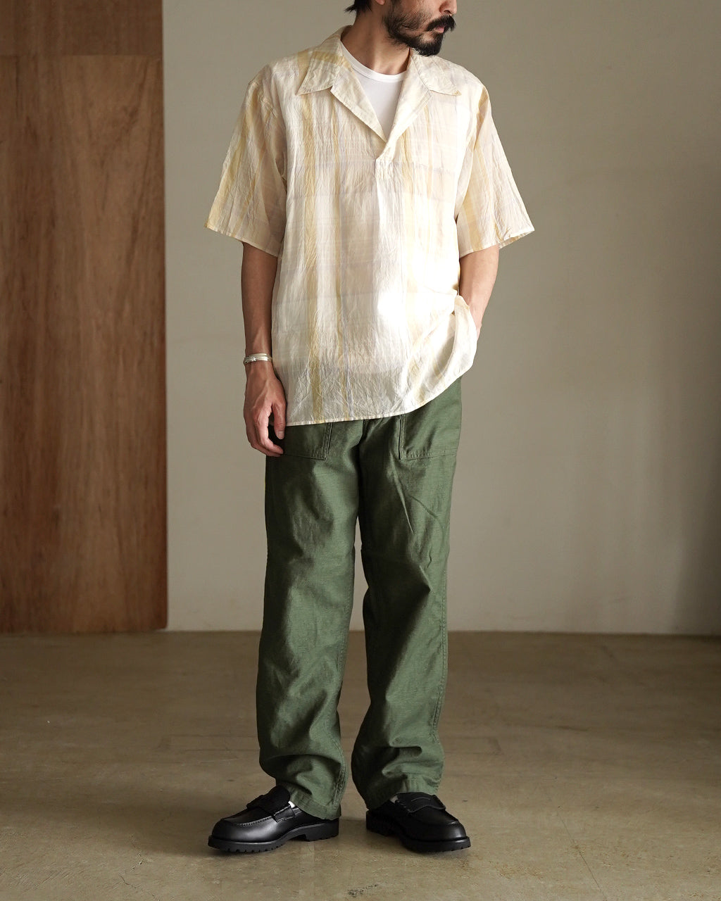 orSlow オアスロウ アーミー ファティーグ パンツ レギュラーフィット