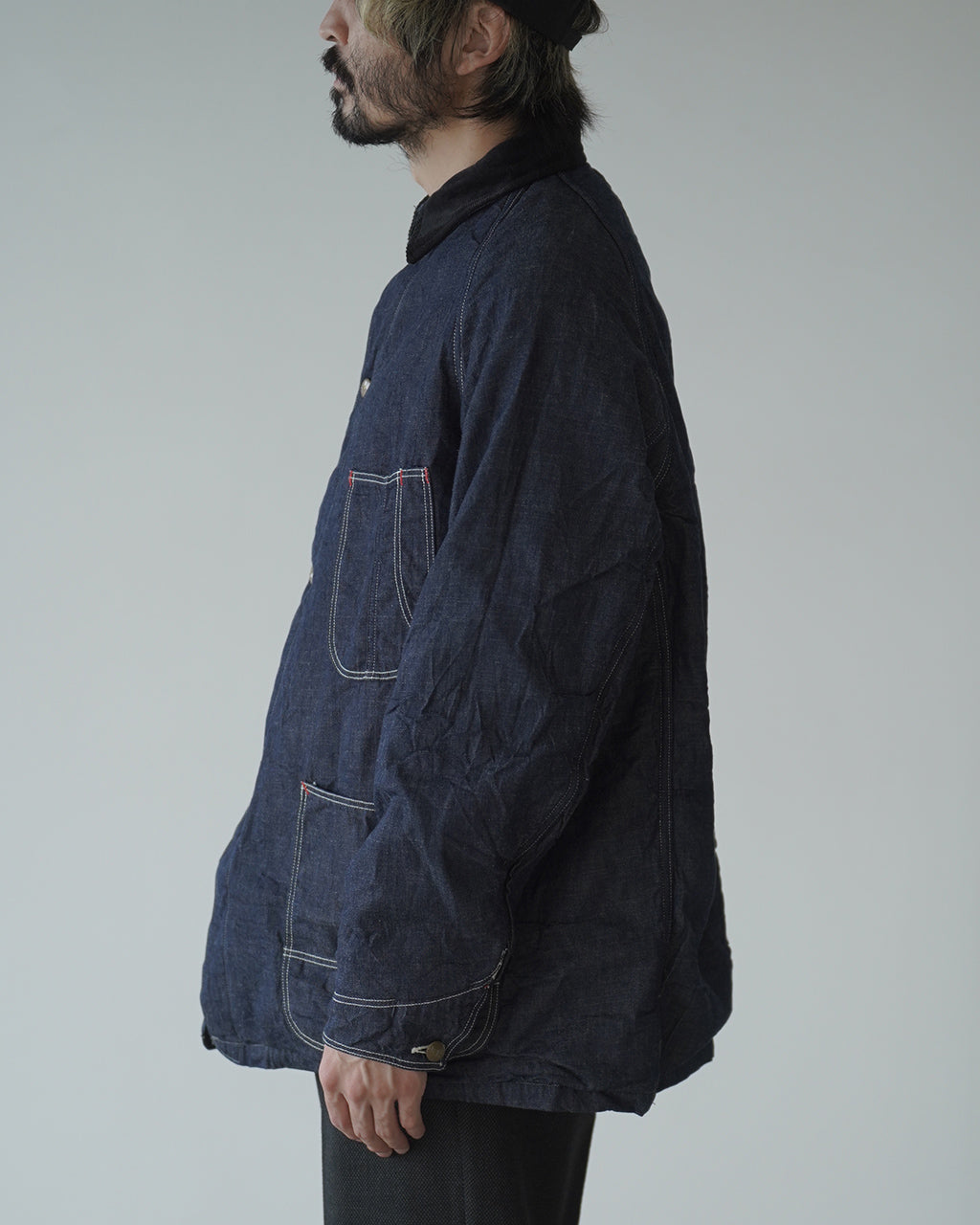 WOOL LINER RELAX FIT DENIM COVERALL orSlow ウールライナー
