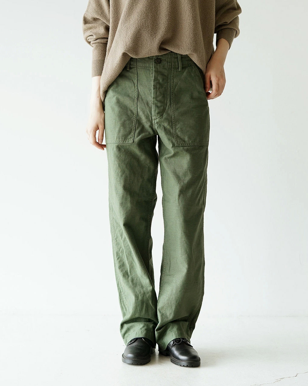 orSlow オアスロウ ベイカーパンツ USアーミー ファティーグ パンツ レギュラーフィット US ARMY FATIGUE PANTS