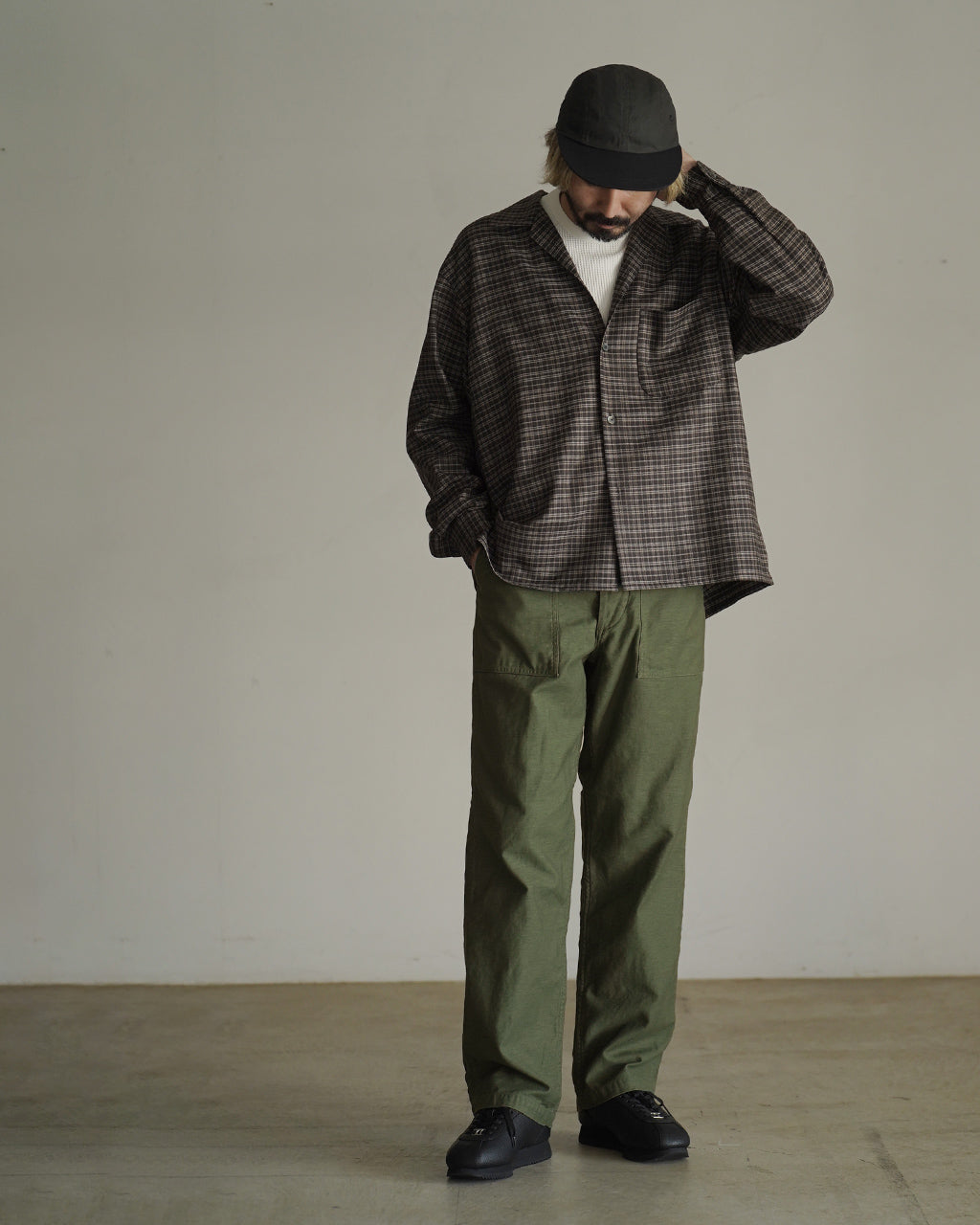 orSlow オアスロウ アーミー ファティーグ パンツ レギュラーフィット