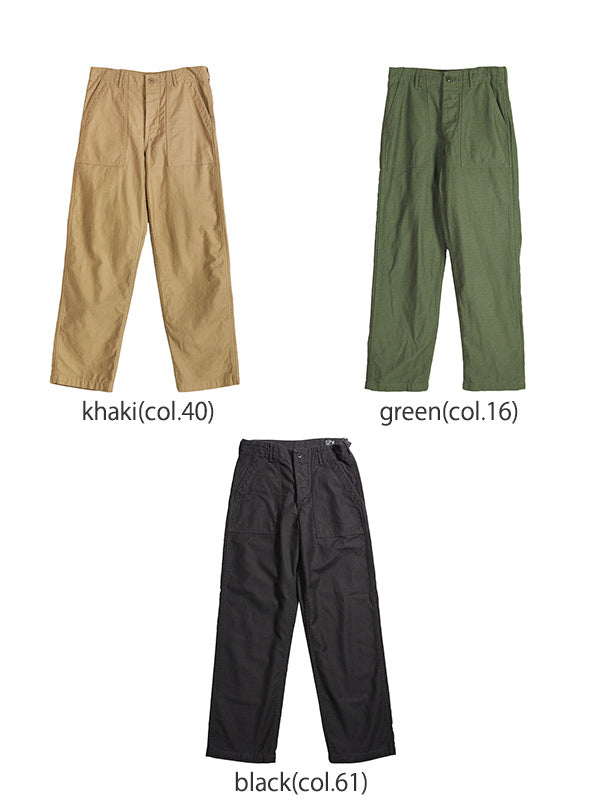 orSlow オアスロウ  ベイカーパンツ USアーミー ファティーグ パンツ レギュラーフィット US ARMY FATIGUE PANTS (REGULAR FIT)  01-5002-16 01-5002-40 01-5002-61【送料無料】