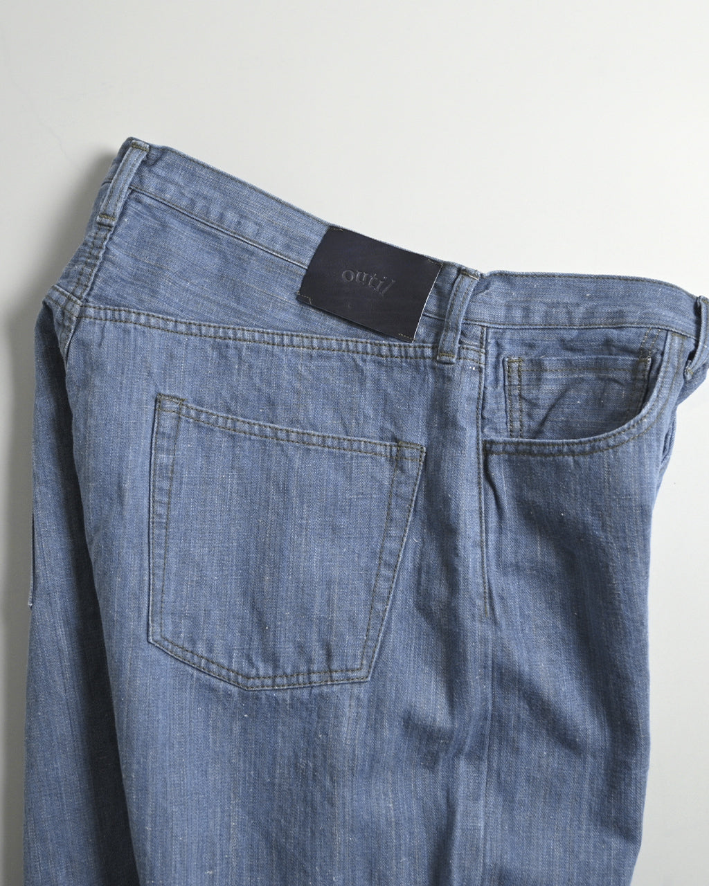 Outil ウティ PANTALON BOUDES パンタロン ブード デニム パンツ ジーンズ メンズ レディース OV -P021【送料無料】正規取扱店