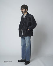 Outil ウティ VESTE NEUCHATEL インディゴ レザージャケット OV-T016【送料無料】正規取扱店