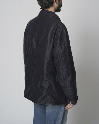 Outil ウティ VESTE NEUCHATEL インディゴ レザージャケット OV-T016【送料無料】正規取扱店