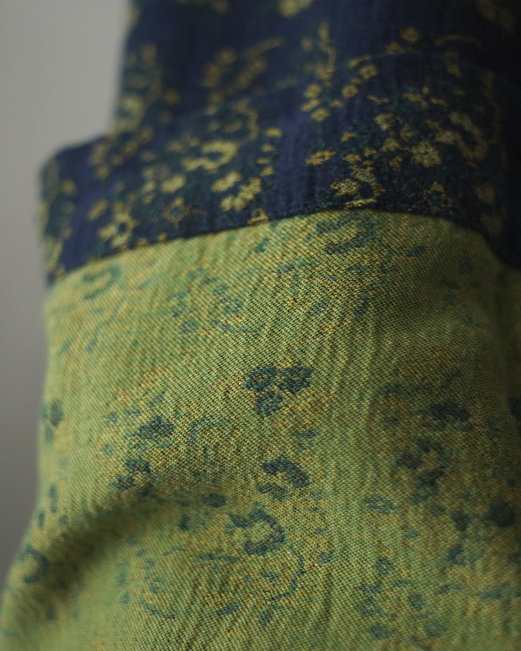 outil PANTALON LIMMEN OV-P020-2 ジャガード織 ワークパンツ 花柄｜Crouka(クローカ)