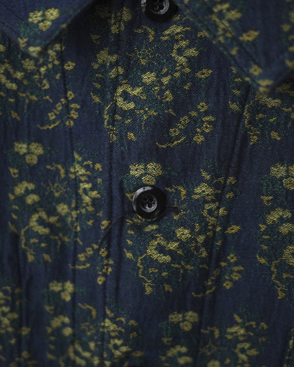 outil VESTE DRAP OV-T043-2 ジャガード織 ワークジャケット 花柄｜Crouka(クローカ)