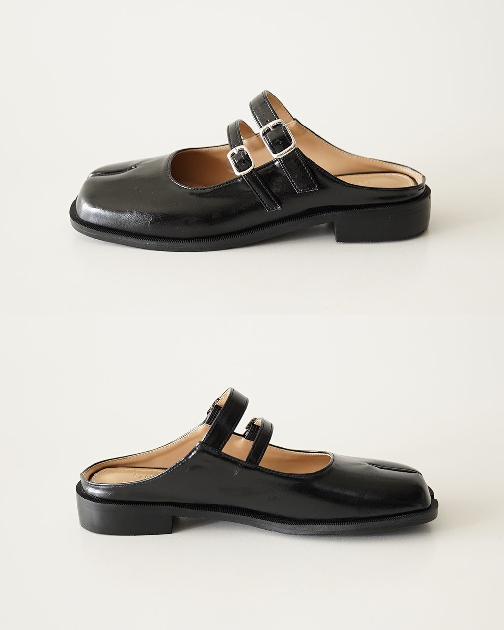 PAES ペイズ Double Buckle Mule ダブル バックル ミュール ストラップ | Crouka(クローカ)