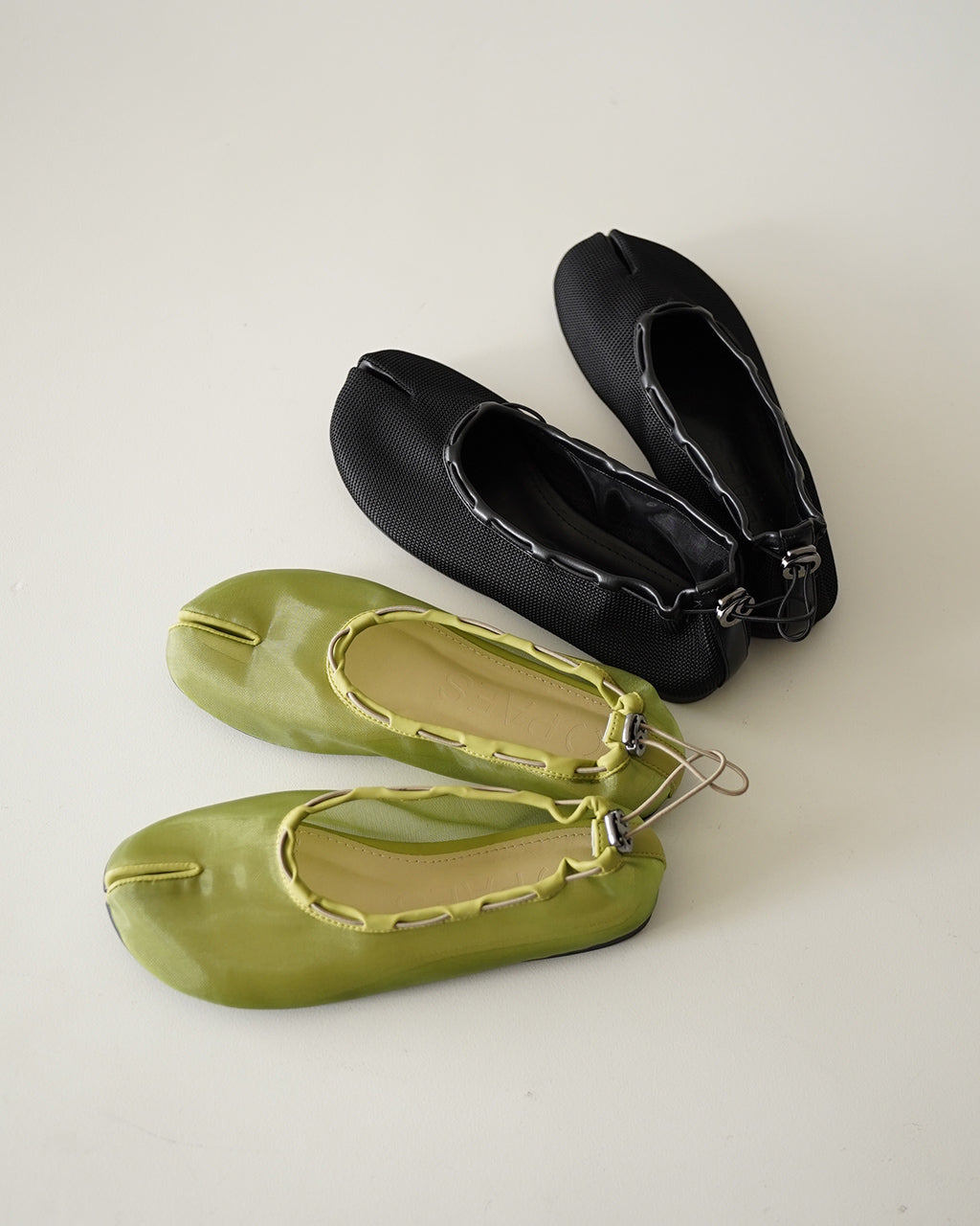 PAES ペイズ Mesh Air String Flat メッシュ エア ストリング フラットシューズ パンプス | Crouka(クローカ)