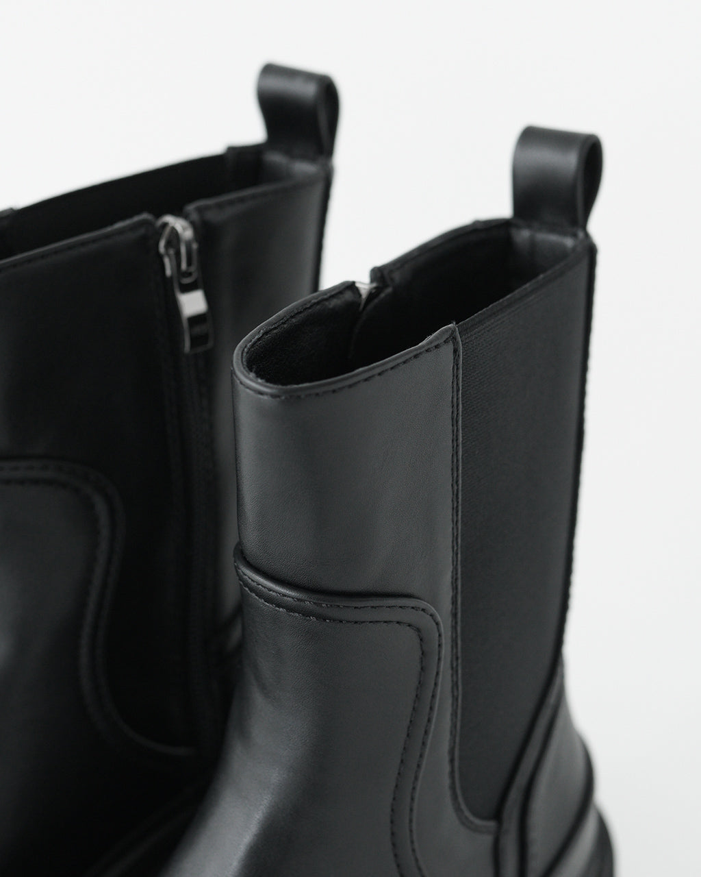 Paes ペイズ ヴィーガンレザー ブーツ V.Leather Boots サイドゴア 厚底 プラットフォーム PAES06【送料無料】[★]