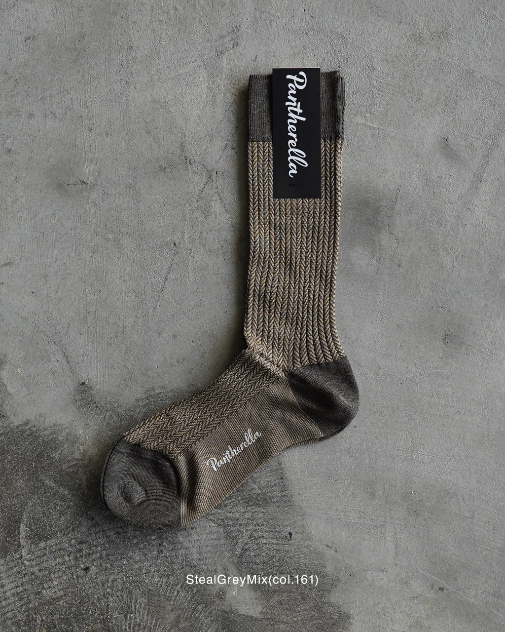 Pantherella FABIAN 5311 ソックス ヘリンボーン 杉綾｜Crouka(クローカ)