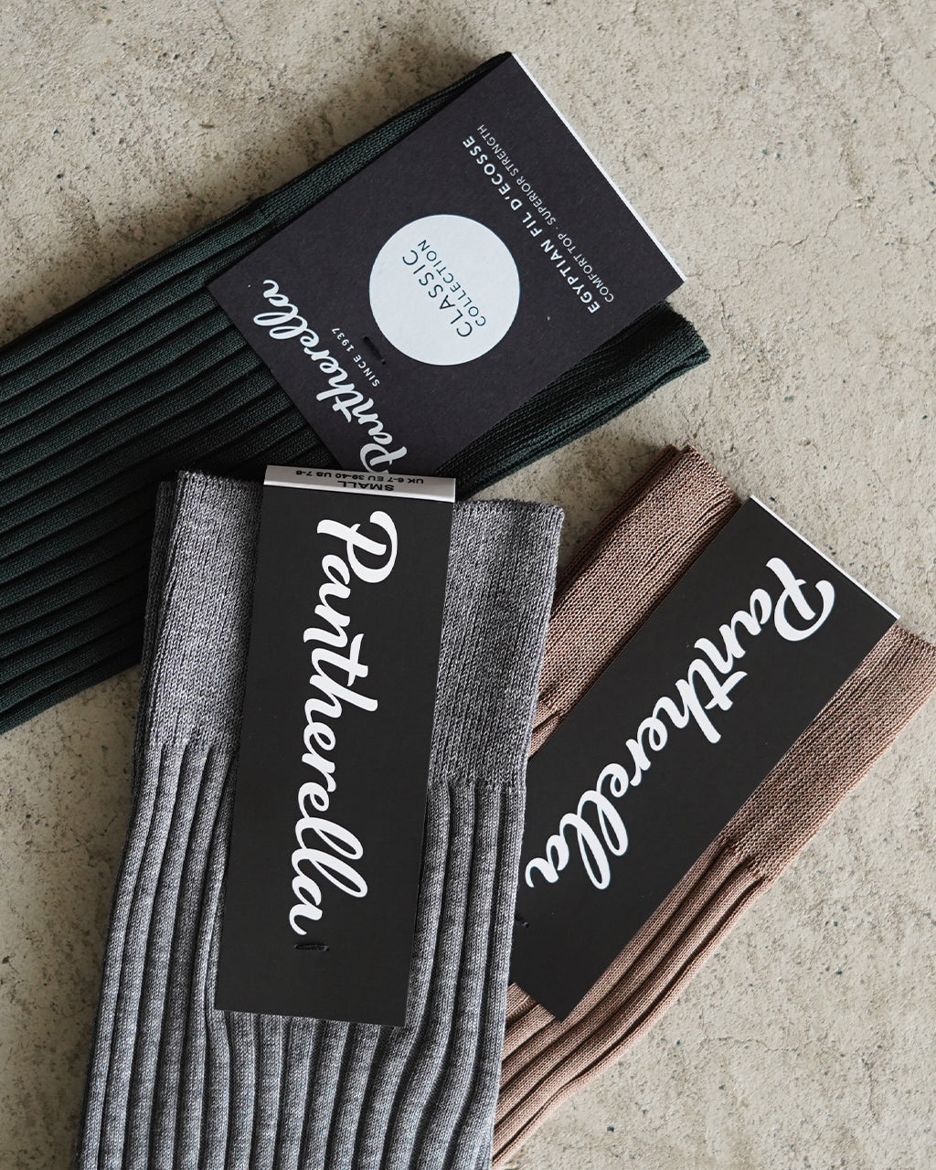 Pantherella 5614 コットン ビジネスソックス リブ靴下｜Crouka(クローカ)