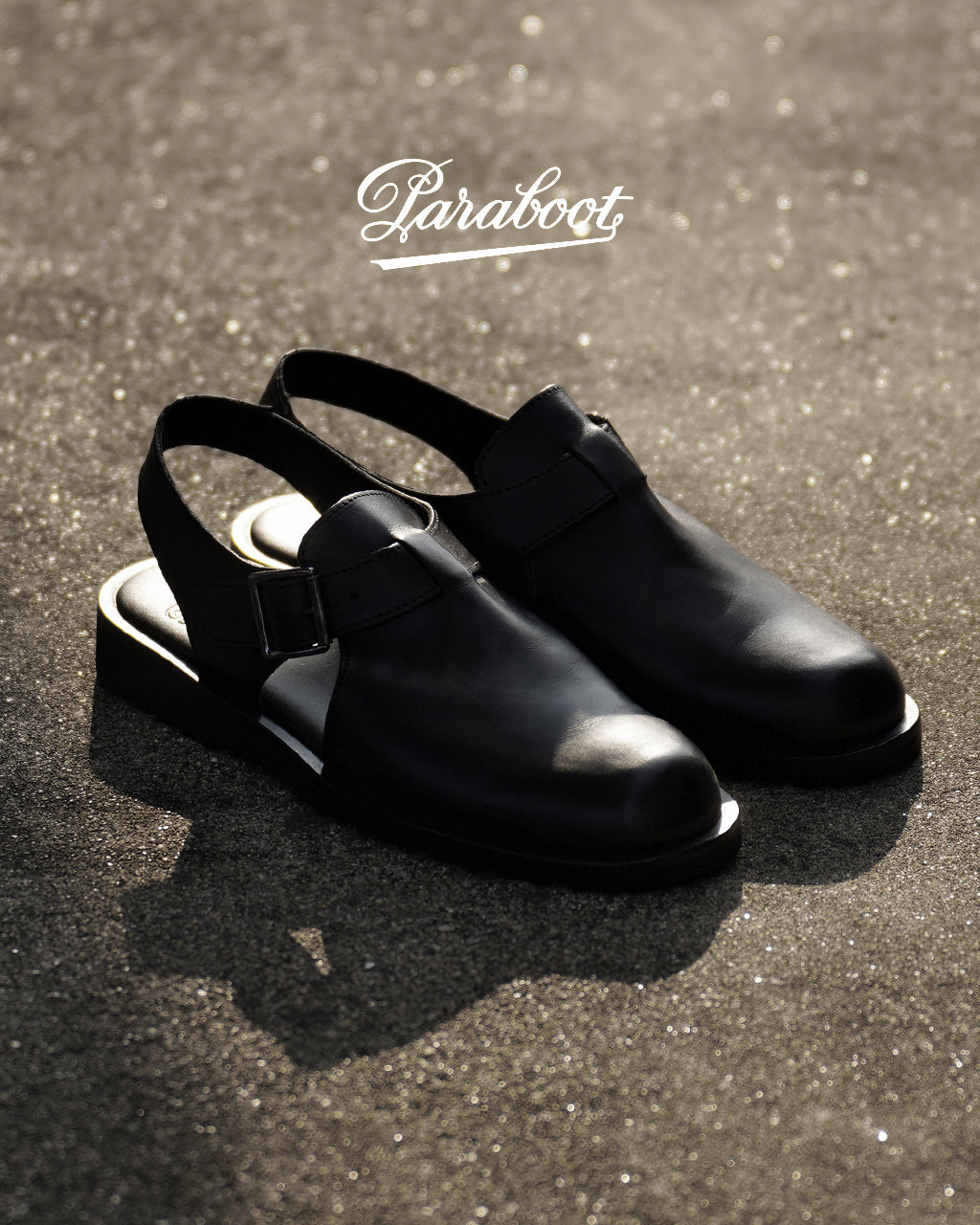 Paraboot パラブーツ アドリアティック ADRIATIC レザーサンダル バックストラップ クロッグ シューズ フラット 1832【クーポン対象外】【送料無料】
