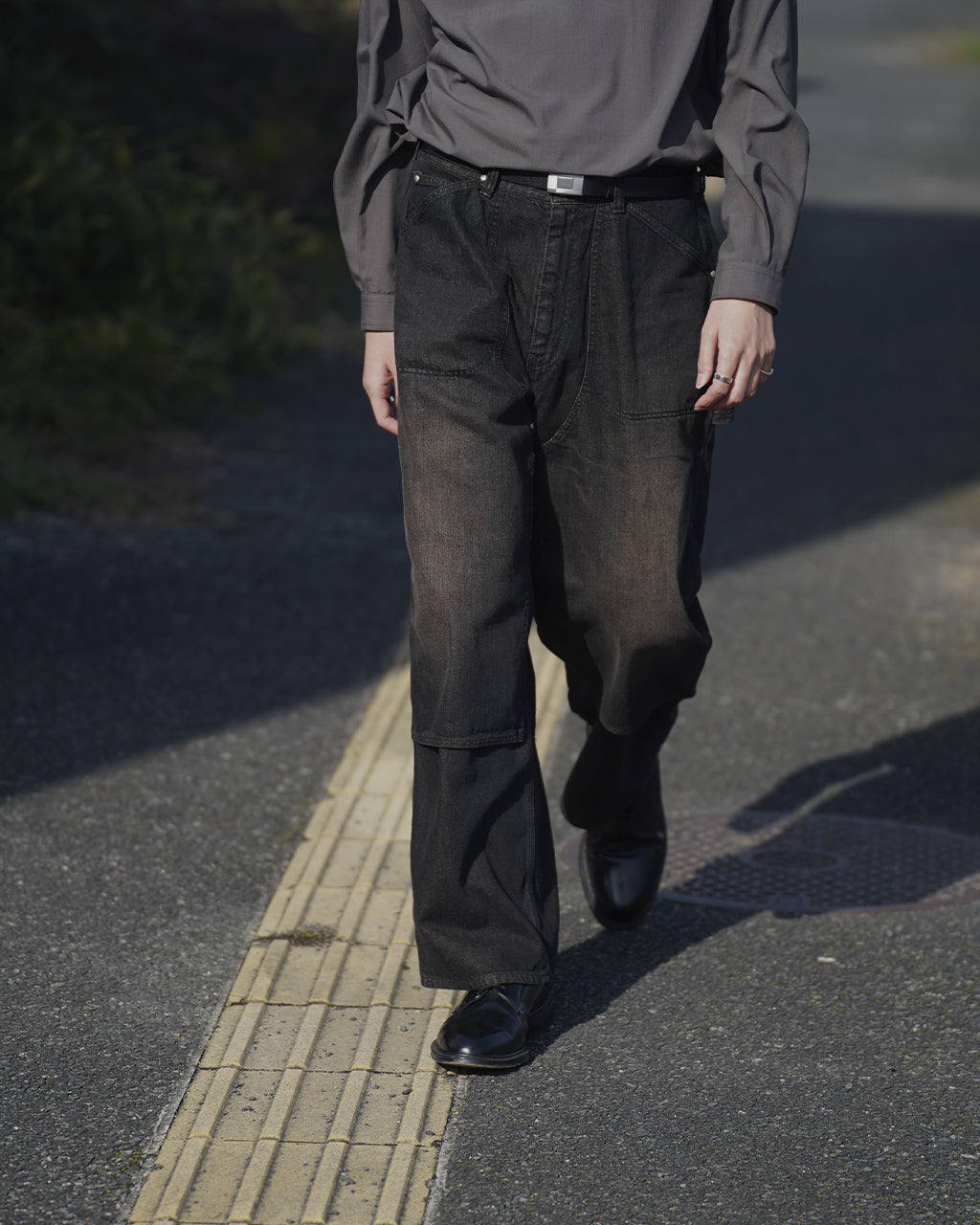 paratrait パラトレイト ネップ マッド ワークパンツ メンズ NEP MAD