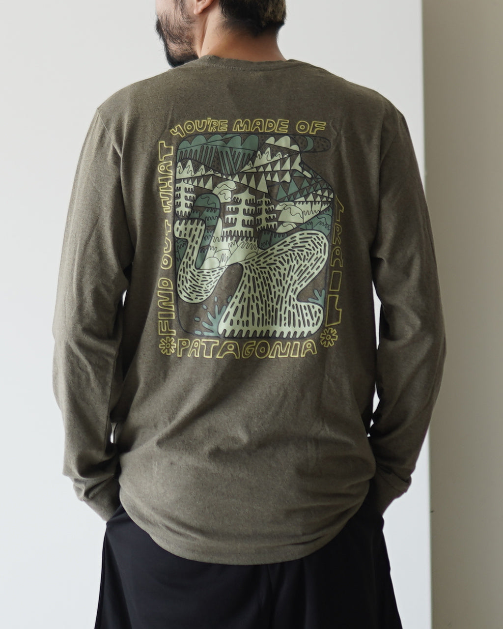 パタゴニア patagonia メンズ ロングスリーブ メイド オブ