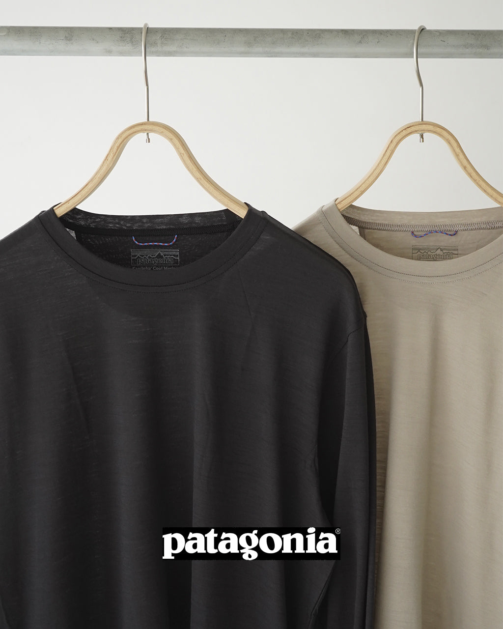 Patagonia Men's Long Sleeve Capilene Cool Merino Blend Shirt M'S L/S CAP COOL MERINO BLEND SHIRT Merino wool T-shirt cut and sew 44550 