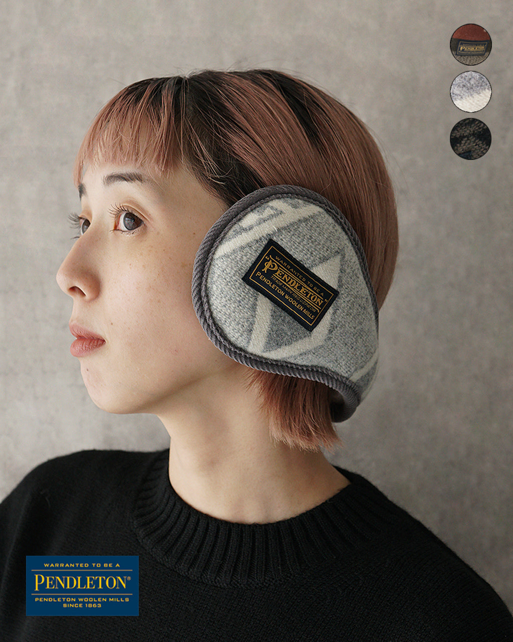 【SALE！20%OFF】PENDLETON ペンドルトン イヤー マフ EAR MUFF イヤーマフラー 耳当て PDT-000-243033