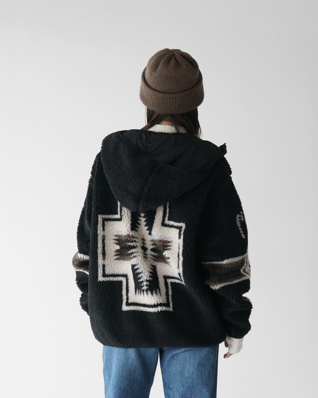 PENDLETON ペンドルトン ジップアップパーカー ボア フーディー Zip Hoodie 4475-7016【送料無料】