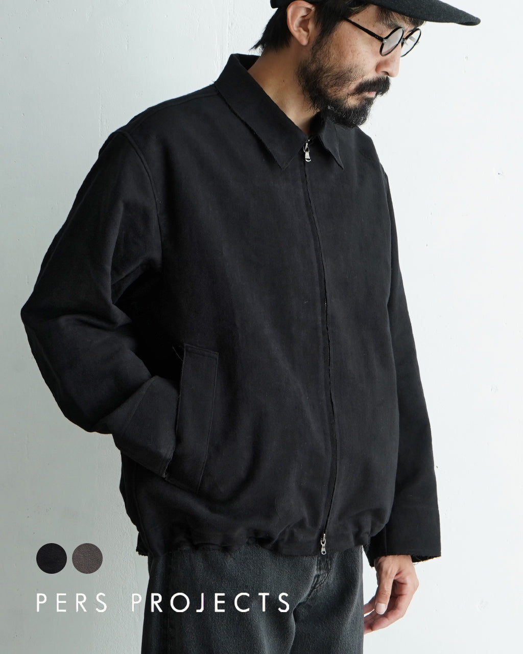 PERS PROJECTS パースプロジェクト ショートブルゾン メンズ アウター ジャケット JENS SHORT BLOUSON 24FW-17092